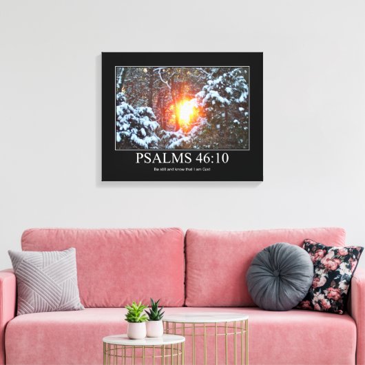 CHRISTLICHE LEINWAND WALL ART (Insitu (Wohnzimmer))