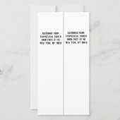 Christliche Lesezeichen Wasserfarbe Naturschrift C Karte (Rückseite)