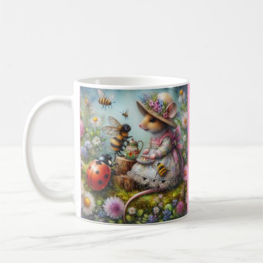 Christliche Liebe Corinthians Verse Whimsical Kaffeetasse (Links)