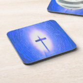 Christliche Liebe Jesus Getränkeuntersetzer (Linke Seite)
