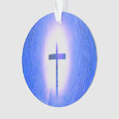 Christliche Liebe Jesus Ornament (Vorderseite)