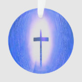Christliche Liebe Jesus Ornament (Vorderseite)