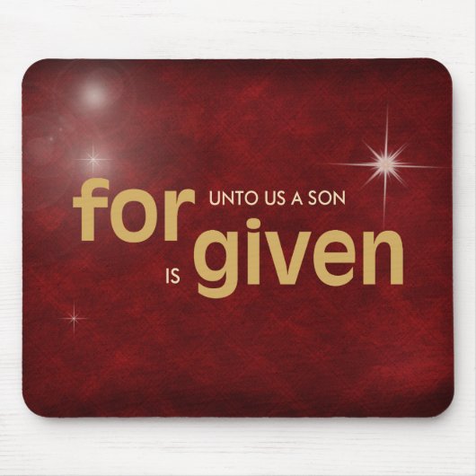 Christliche Liebe Mousepad (Vorne)