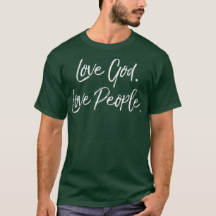 Christliche Liebe Zitat Geschenke für Frauen Liebe T-Shirt
