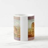 Christliche Löwenbibelverse Kaffeetasse (Mittel)