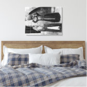 Christliche Mädchen mit Wasserjug in Nazareth Leinwanddruck (Insitu (Schlafzimmer))