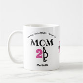 Christliche MAMA ALS Monogramm Kaffeetasse (Links)