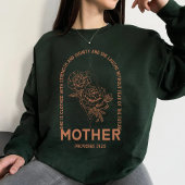 Christliche Mama-Bibel Sweatshirt