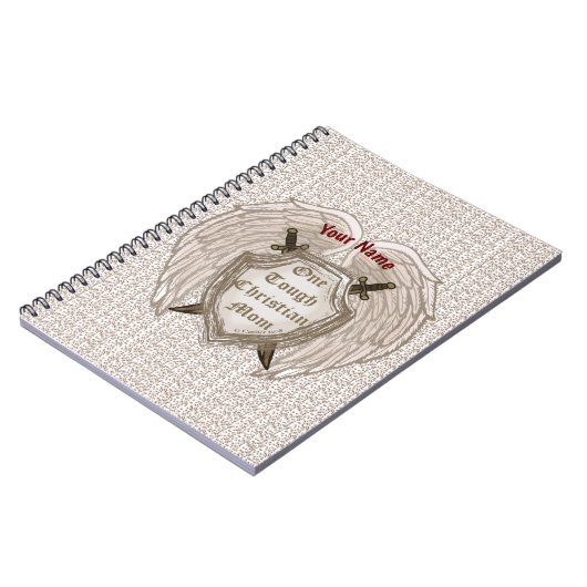 Christliche Mama für Notebook Notizblock (Linke Seite)