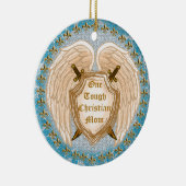 Christliche Mama Keramik Ornament (Rechts)