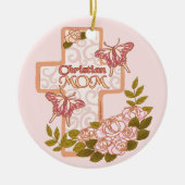 Christliche Mama Keramik Ornament (Vorne)