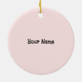 Christliche Mama Keramik Ornament (Hinten)