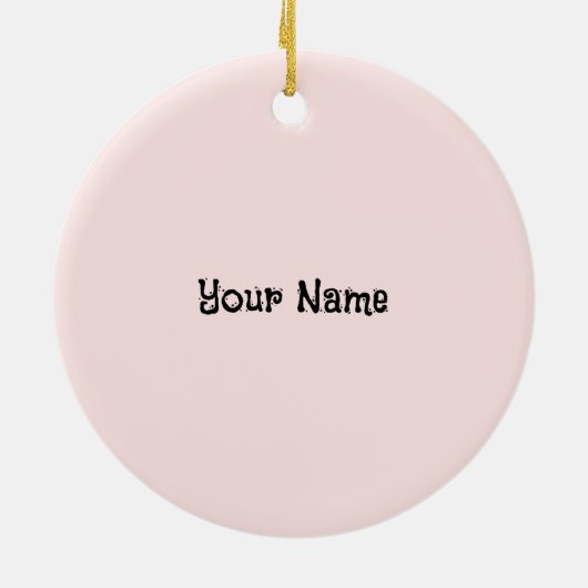 Christliche Mama Keramik Ornament (Hinten)