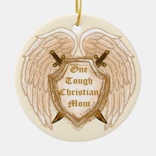Christliche Mama Keramikornament