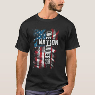 christliche Männer Bibel Vers Glaube patriotische T-Shirt