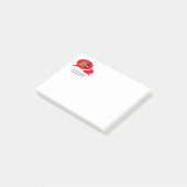 Christliche MÄNNER, DIE GESUNDHEIT SPRECHEN Post-it Klebezettel (angewinkelt)