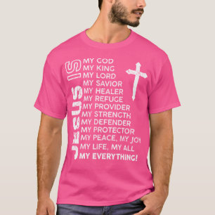 Christliche Männer Jungen Kinder Jesus T-Shirt