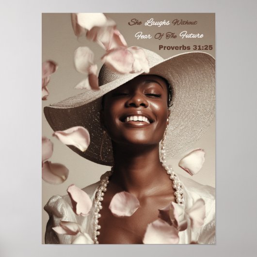 Christliche Mauer Art - Wohngestaltung Poster (Vorne)