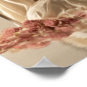 Christliche Mauer Art - Wohngestaltung Poster (Ecke)