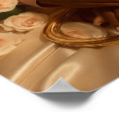 Christliche Mauer Art - Wohngestaltung Poster (Ecke)