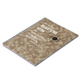 Christliche Militärgeschenke Camouflauge Notizblock (Linke Seite)