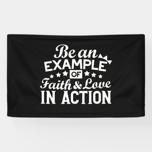 Christliche Motivation Design - Glaube, Liebe und  Banner (Horizontal)