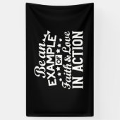 Christliche Motivation Design - Glaube, Liebe und Banner (Vertikal)