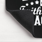 Christliche Motivation Design - Glaube, Liebe und Mousepad (Ecke)