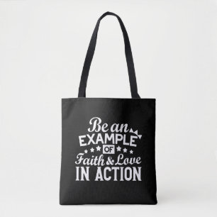 Christliche Motivation Design - Glaube, Liebe und  Tasche