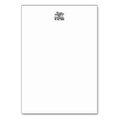 Christliche Motivation Design - Glaube, Liebe und  Tischnummer (Rückseite)