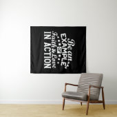 Christliche Motivation Design - Glaube, Liebe und Wandteppich (Beispiel (Horizontal))