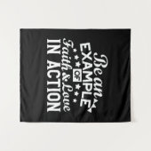 Christliche Motivation Design - Glaube, Liebe und Wandteppich (Vorderseite (Horizontal))