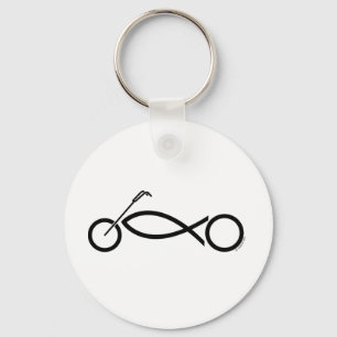 Christliche Motorradkleidung und -zusätze Schlüsselanhänger