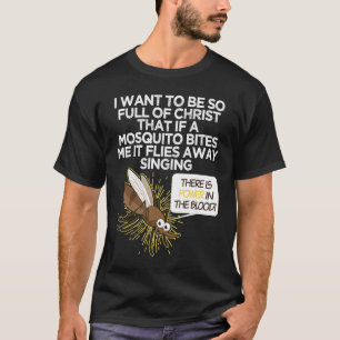 Christliche Mücken-Gag-Witze Religiös Christlich  T-Shirt