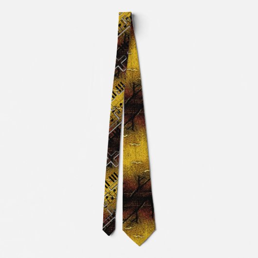 Christliche Musik Krawatte (Rückseite)