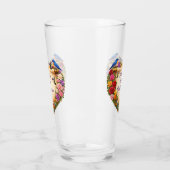Christliche Mutter Geschenk Florales Herz Glas Tas (Links)