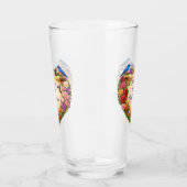 Christliche Mutter Geschenk Florales Herz Glas Tas (Rechts)