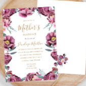 Christliche Mutter und Baby Segen Party Einladung