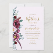 Christliche Mutter und Baby Segen Party Einladung (Vorderseite)