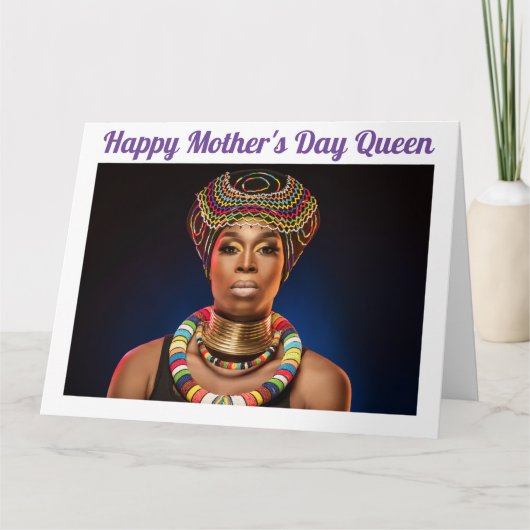 Christliche Muttertagskarte Karte (Vorderseite)