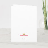 Christliche Muttertagskarte Karte (Rückseite)