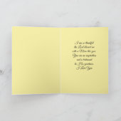 Christliche Muttertagskarte Karte (Innenseite)