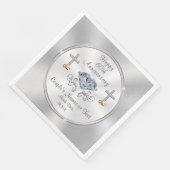 Christliche Napkins zum 60. Hochzeitstag Serviette (Ecke)