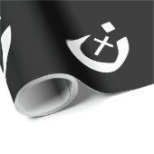 Christliche Nazarene Kreuzspiritualität Geschenkpapier (Rolleneckpunkt)