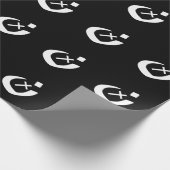 Christliche Nazarene Kreuzspiritualität Geschenkpapier (Ecke)