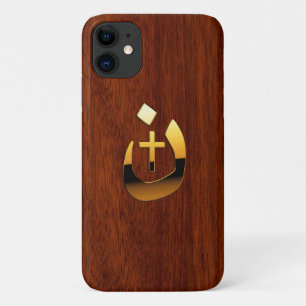Christliche Nazarene Solidarität im Mahogany-Stil Case-Mate iPhone Hülle