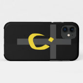 Christliche Nazarene Symbol Solidarność Kreuz Bold Case-Mate iPhone Hülle (Rückseite (Horizontal))