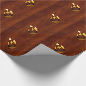 Christliche Nazarene-Symbolik Geschenkpapier (Ecke)