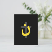 Christliche NS-Symbol Solidarität Cross Decke Postkarte (Stehend Vorderseite)