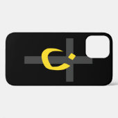 Christliche NS-Symbol Solidarität und Kreuz Case-Mate iPhone Hülle (Rückseite (Horizontal))